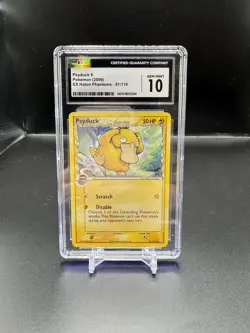 ✨ CGC 10 GEM MINT ✨ 2006 POKEMON HOLON PHANTOMS 81/110 PSYDUCK DELTA SPECIES - Image 3