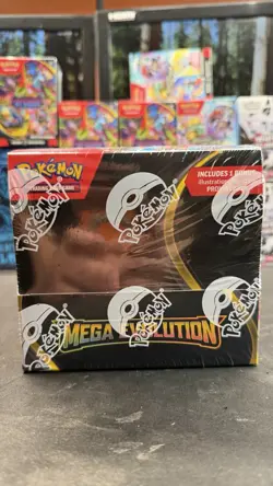 Booster Box (Enhanced) Mega Evolution Pokemon TCG **1 Bonus IR PROMO INSIDE - Image 1