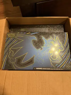 Pokemon TCG Mega Charizard X ex ULTRA PREMIUM COLLECTION BOX CASE 4 Boxes - Image 1