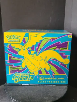 Pokemon Ascended Heroes Pokemon Center Exclusive ETB- New In Hand - Image 1