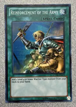 Reinforcement of the Army LCYW-EN173 Yugi's World Super Rare Unlimited NM - Image 1