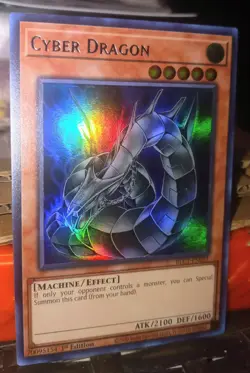 Cyber Dragon (Alternate Art) (Silver) BLC1-EN021 Battles of Legend: Chapter 1... - Image 1