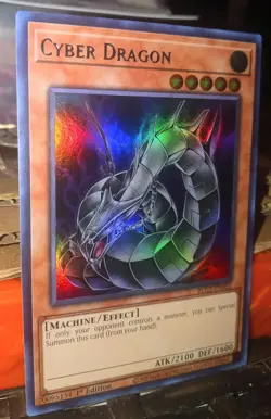 Cyber Dragon (Alternate Art) (Silver) BLC1-EN021 Battles of Legend: Chapter 1... - Image 5