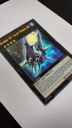 Yugioh Number 101: Silent Honor ARK LVAL-EN047 Ultra Rare 1st Edition Mint NM - Image 5