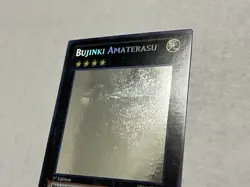 Bujinki Amaterasu PRIO-EN052 Ghost Rare 1st Edition Lightly Played Yu-Gi-Oh! - Image 2