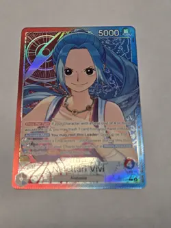 One Piece EB03-001 Heroines Nefeltari Vivi Leader Alt Art English - Image 1