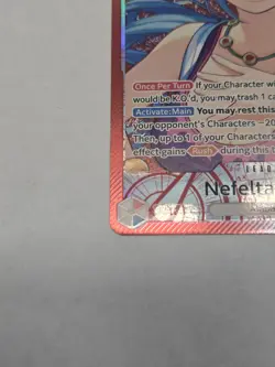 One Piece EB03-001 Heroines Nefeltari Vivi Leader Alt Art English - Image 2