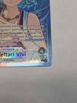One Piece EB03-001 Heroines Nefeltari Vivi Leader Alt Art English - Image 3