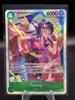 ONE PIECE TASHIGI EB03-018 SUPER RARE ENGLISH - Image 1