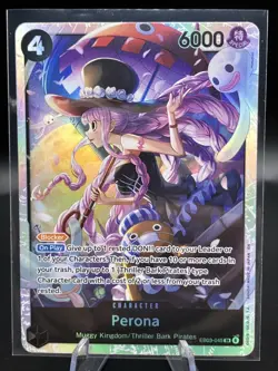 ONE PIECE - PERONA - EB03-045 - SUPER RARE - ENGLISH - Image 1