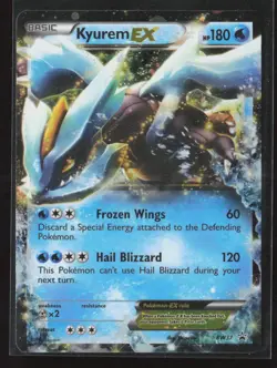 Kyurem EX BW37 Promo Holo Black and White Promos Pokemon Card - Image 1