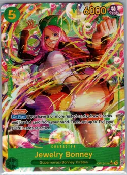 Jewelry Bonney (Alt Art) OP12-118 English Legacy of Master - One Piece Card - NM - Image 1