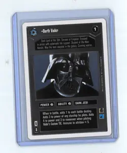 Star Wars CCG Customizable Card Game Lot Premiere New Hope Darth Vader Skywalker - Image 2
