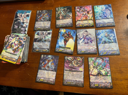 CARDFIGHT!!! Vanguard - Card Lot + foils and promo - Image 1