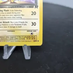 Dark Jolteon 1st Ed Team Rocket 38/82 Non-Holo Rare WOTC Pokemon Card NM - Image 5