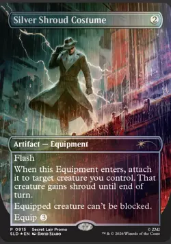 PRESALE MTG Fallout Atomic Grade Foil Bundle With Exc Foil Silver Shroud Costume - Image 2