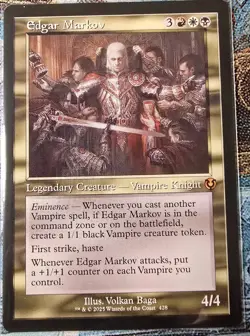 Edgar Markov (Retro Frame) Innistrad Remastered,MTG, Regular,#428,NM++ - Image 1