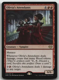 Olivia's Attendants R Innistrad: Crimson Vow 172 LP - Image 1