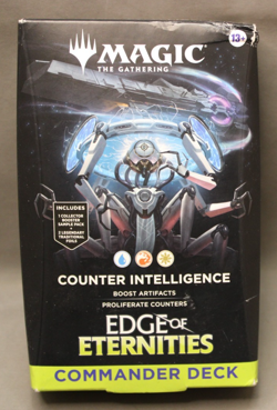 MAGIC THE GATHERING EDGE OF ETERNITIES COMMANDER DECK COUNTER INTELLIGENCE c - Image 1