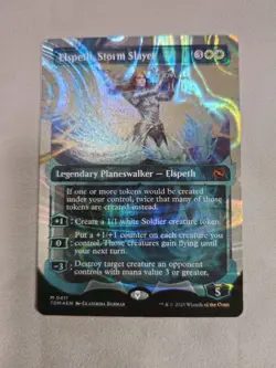 Magic: The Gathering - Dragonstorm - Elspeth, Storm Slayer Halo Foil - NM - Image 1