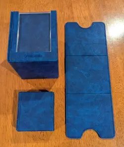 Gamegenic Squire Plus 100+ XL Convertible Blue Deck Box - Image 5