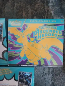 Pokemon Center ETB Lot Of 3 Ascended Heroes - Image 1