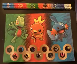 Pokemon TCG Omega Ruby Alpha Sapphire Launch Tin Used With Extras - Image 2