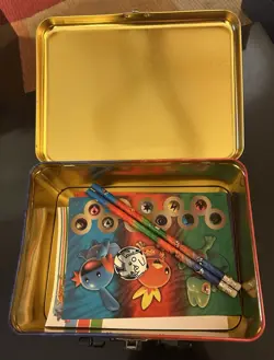 Pokemon TCG Omega Ruby Alpha Sapphire Launch Tin Used With Extras - Image 5