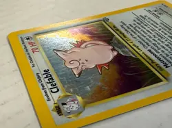 Pokemon TCG Card ~ CLEFABLE ~ 1/64 ~ Jungle Set ~ Unlimited ~ Holo Rare - Image 4