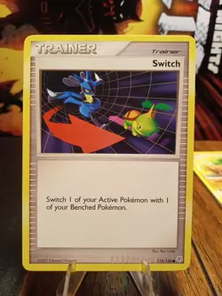 2007 Pokemon Diamond & Pearl Switch #119 Extremely LP - Image 1