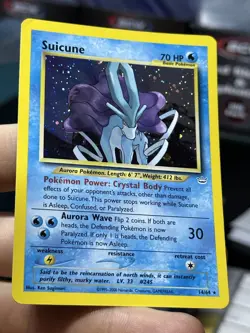Suicune 14/64 Neo Revelation 2000 Holo Rare WOTC Pokemon Card TCG - Image 5