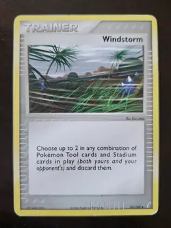 Pokemon Windstorm 85/100 Ex Crystal Guardians Regular - Image 1