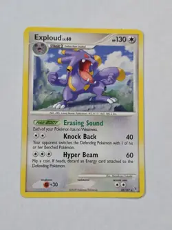 Exploud 28/147 Rare Pokemon Card Supreme Victors - Image 1