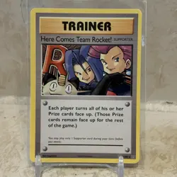 Here Comes Team Rocket! 113/108 Secret Rare Normal XY - Evolutions LP Pokemon - Image 1