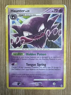 Haunter - 41/99 - Pokemon Arceus Non-Holo Rare DMG - Image 1