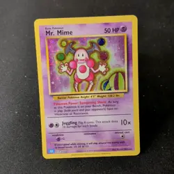Pokemon TCG Mr. Mime CLB 013/034 Holo Basic Psychic EN HP 50 - Image 1