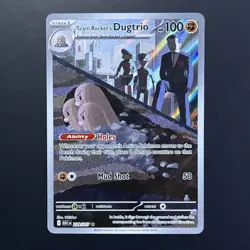 Pokemon TCG Team Rocket’s Dugtrio 239/217 Illustration Rare Ascended Heroes NM - Image 1