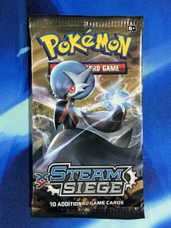 Pokemon XY 2016 Steam Siege Booster Pack Complete Artset Lot X4 Sealed Nm M - Image 4