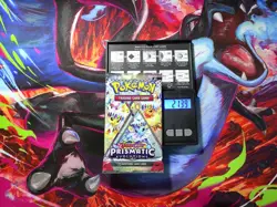 HEAVY! GOD PACKUUU 21.48g Prismatic Evolutions Pokemon TCG Booster (SEALED) - Image 1