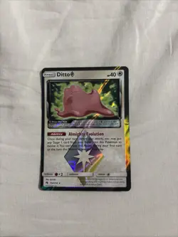 Ditto Prism Star Prism Rare SM - Lost Thunder 154/214 Mint Holodex Pokemon - Image 1