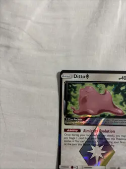 Ditto Prism Star Prism Rare SM - Lost Thunder 154/214 Mint Holodex Pokemon - Image 2