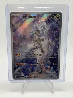 2025 POKEMON JOURNEY TOGETHER N's RESHIRAM ILLUSTRATION RARE 167/159 NEAR MINT - Image 1