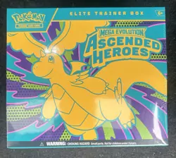 Pokemon ASCENDED HEROES Elite Trainer Box ETB Brand New NIB Sealed IN HAND - Image 1