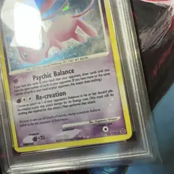 2007 POKEMON DIAMOND & PEARL SECRET WONDERS 15 MEW-HOLO PSA 5 - Image 5