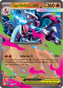 Pokemon TCG Mega Charizard X EX Tin Charizard Promo New Sealed - Image 3