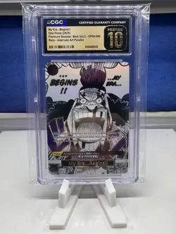 One Piece CCG My Era...Begins!! AA Event OP09-096 CGC Pristine 10 - Image 1