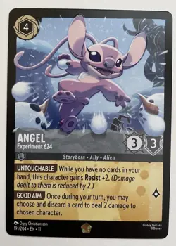 Disney Lorcana TCG Angel - Experiment 624 191/204 Winterspell - Image 1