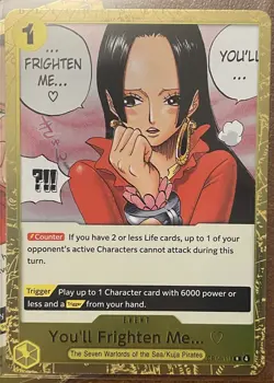 One Piece CCG - You'll Frighten Me... (OP14-118) - 4x Card Playset - Azure Sea’s - Image 2