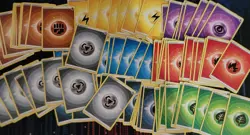 Pokemon Cards Bulk Lot Of 100+ Modern and 100ish Basic Energy - Image 2