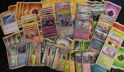 Pokemon Cards Bulk Lot Of 100+ Modern and 100ish Basic Energy - Image 3